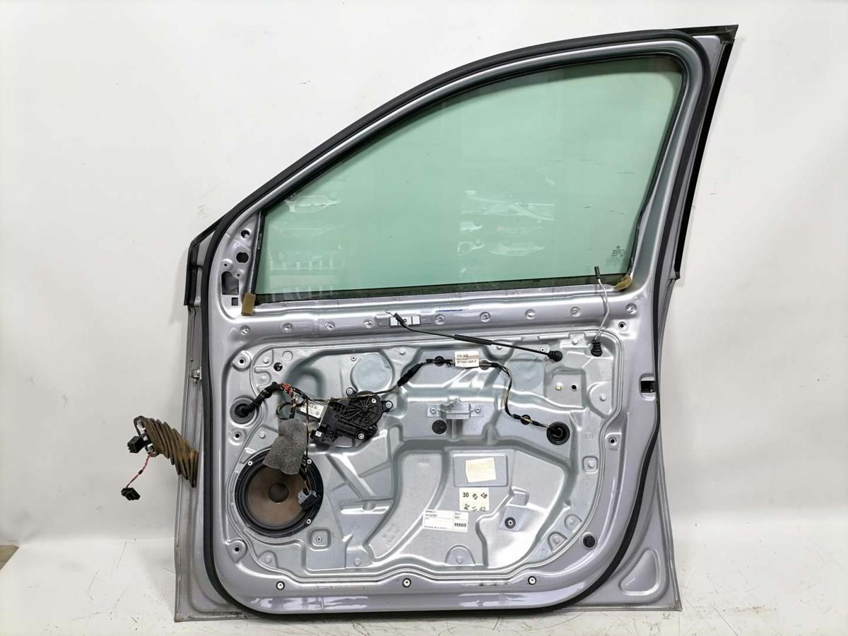 VW Polo 9N3 original Tür vorn rechts LA7R Graumetallic 5-Türer Bj.2009